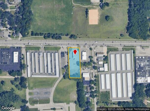  1280 28Th St Se, Grand Rapids, MI Parcel Map