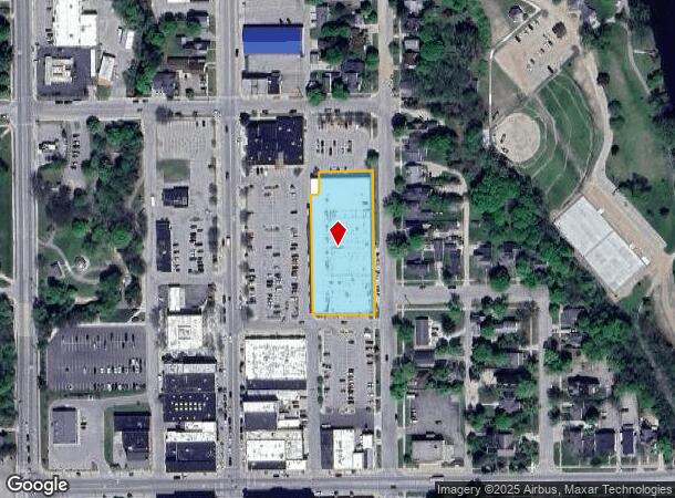212 N Michigan Ave, Big Rapids, MI Parcel Map