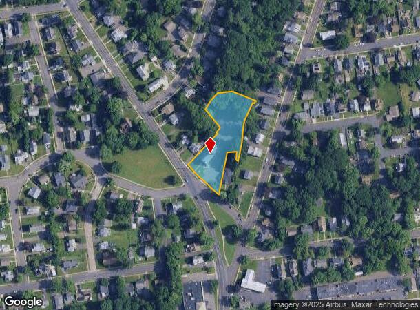  1411 Stanley St, New Britain, CT Parcel Map