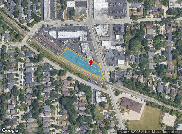  590 S York St, Elmhurst, IL Parcel Map