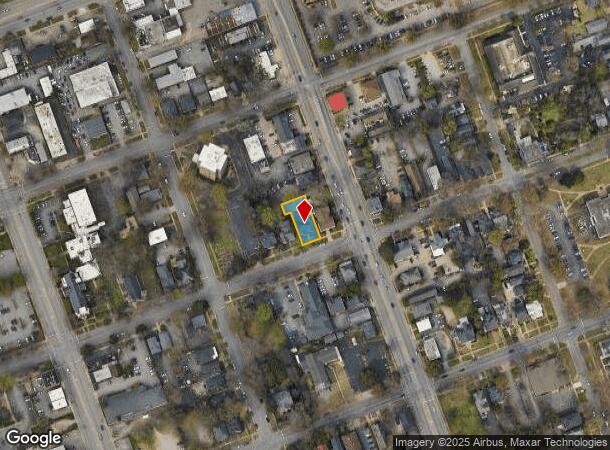  1425 Richland St, Columbia, SC Parcel Map