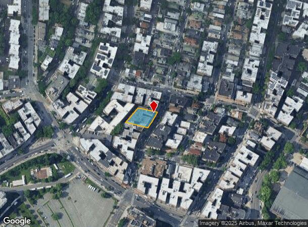 2725 Webb Ave, Bronx, NY Parcel Map