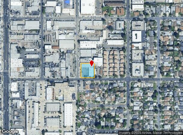  7000 Darby Ave, Reseda, CA Parcel Map