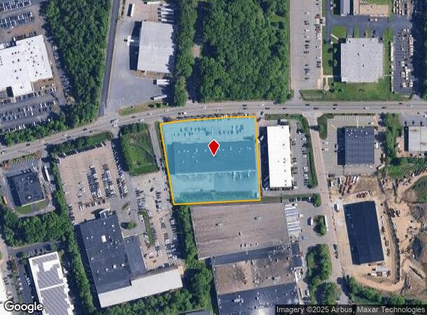 920 W Chestnut St, Brockton, MA Parcel Map