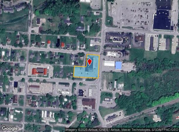 251 E Broadway St, New Lexington, OH Parcel Map
