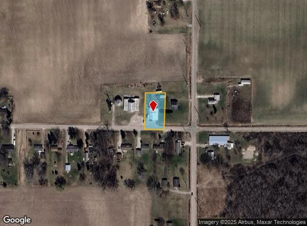  1991 E Prevo Rd, Linwood, MI Parcel Map