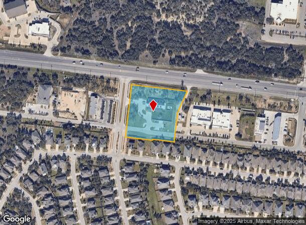  15839 W Highway 71, Austin, TX Parcel Map