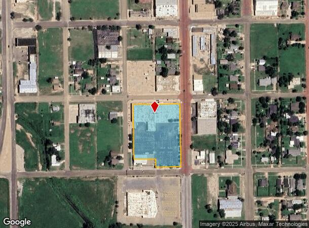  225 Broadway St, Plainview, TX Parcel Map