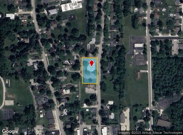 125 N Baum St, Avilla, IN Parcel Map