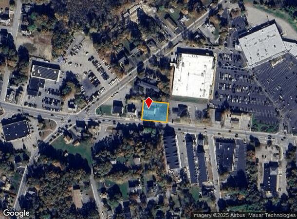 213 E Central St, Franklin, MA Parcel Map