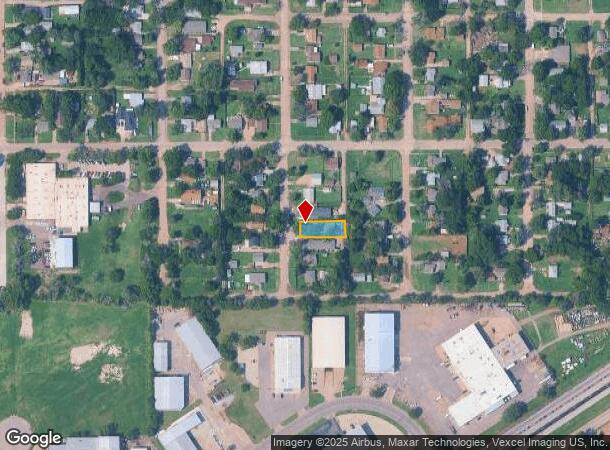 1322 S Vine St, Wichita, KS Parcel Map