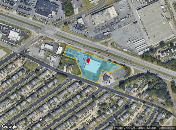 225 N Point Blvd, Baltimore, MD Parcel Map