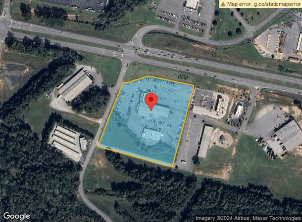  1740 College Ave, Forest City, NC Parcel Map