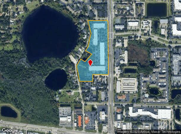 1900 N Alafaya Trl, Orlando, FL Parcel Map