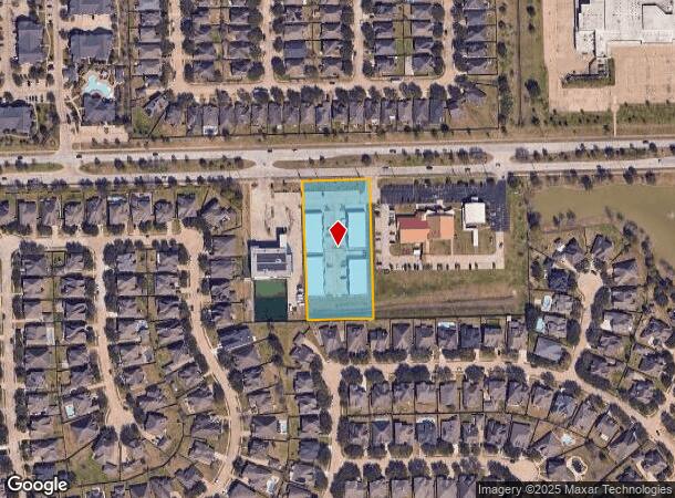  12280 Broadway St, Pearland, TX Parcel Map