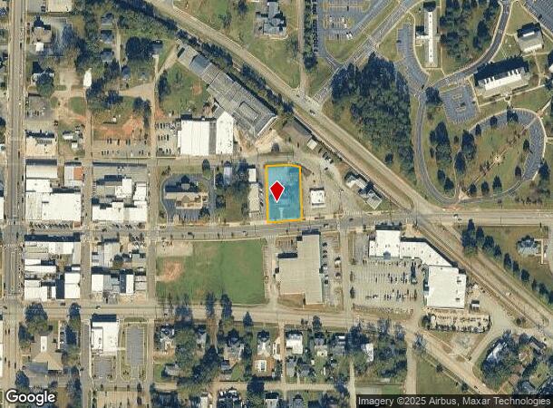 102 E Johnston St, Forsyth, GA Parcel Map