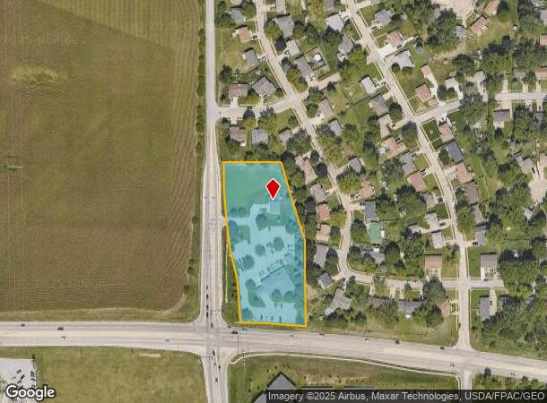 9809 S 36Th St, Bellevue, NE Parcel Map