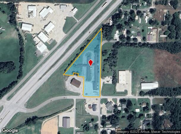  503 W Grave St, Patoka, IN Parcel Map