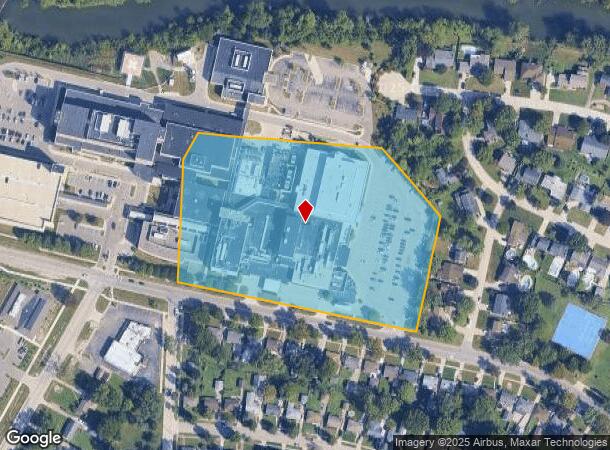 1000 Harrington St, Mount Clemens, MI Parcel Map