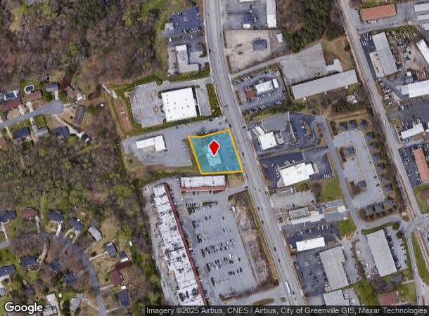  451 N Main St, Mauldin, SC Parcel Map
