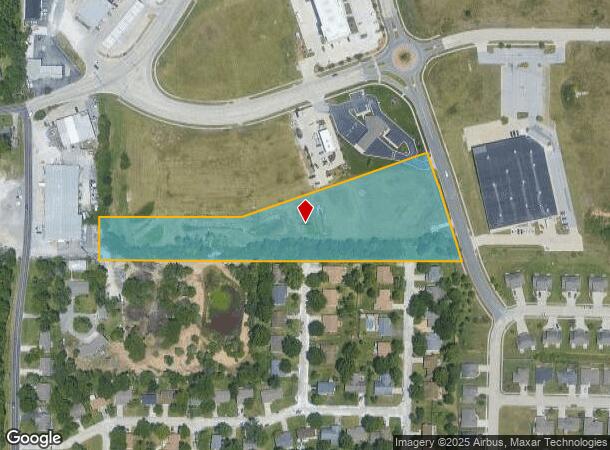 Bull Run Dr, Columbia, MO Parcel Map