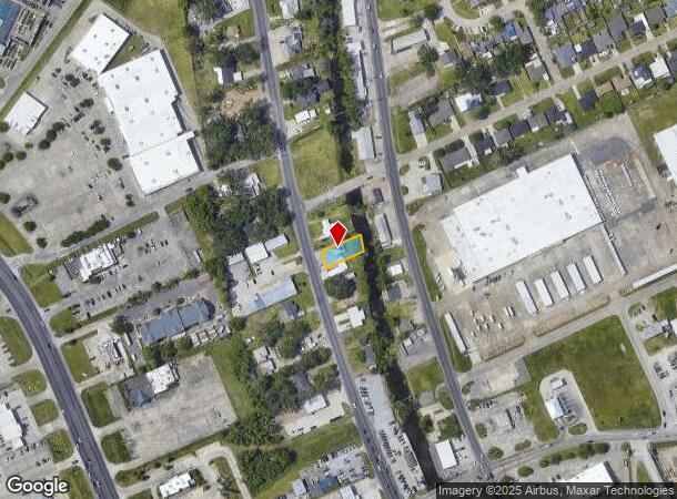  6897 W Main St, Houma, LA Parcel Map