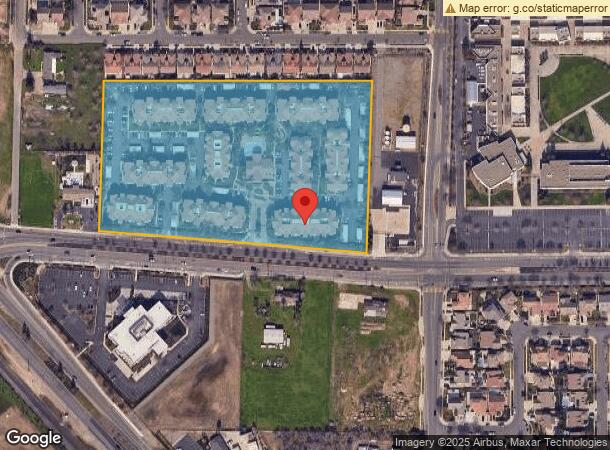  3025 W Christoffersen Pky, Turlock, CA Parcel Map