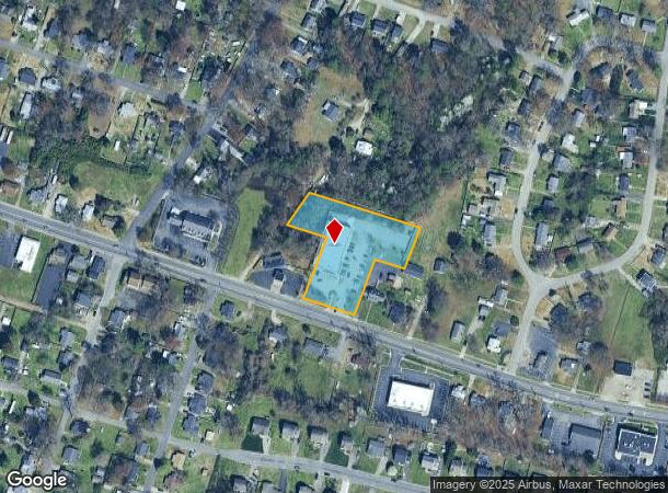  202 E Williamsburg Rd, Sandston, VA Parcel Map