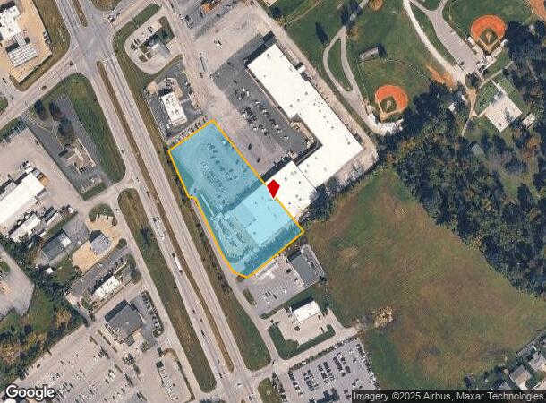 W Park Ctr, Lawrenceburg, KY Parcel Map