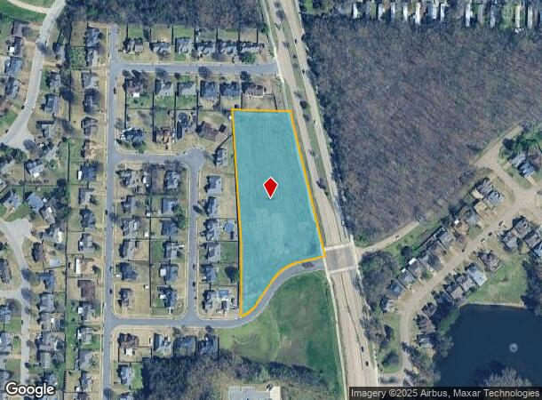 3173 Canada Rd, Arlington, TN Parcel Map