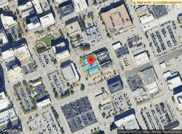  709 S Boston Ave, Tulsa, OK Parcel Map