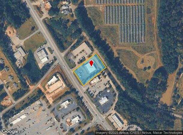  110 V W Ct, Anderson, SC Parcel Map