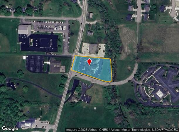  1781 Countryside Dr, Lancaster, OH Parcel Map