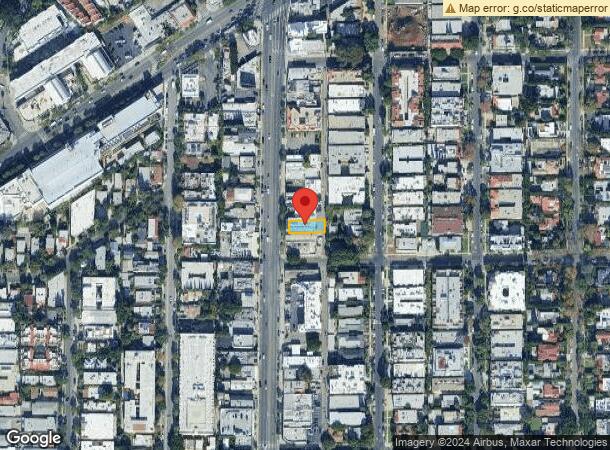  910 N La Cienega Blvd, West Hollywood, CA Parcel Map