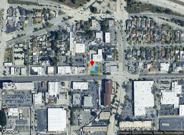  2665 E Foothill Blvd, Pasadena, CA Parcel Map