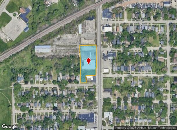  2510 Fenton Rd, Flint, MI Parcel Map