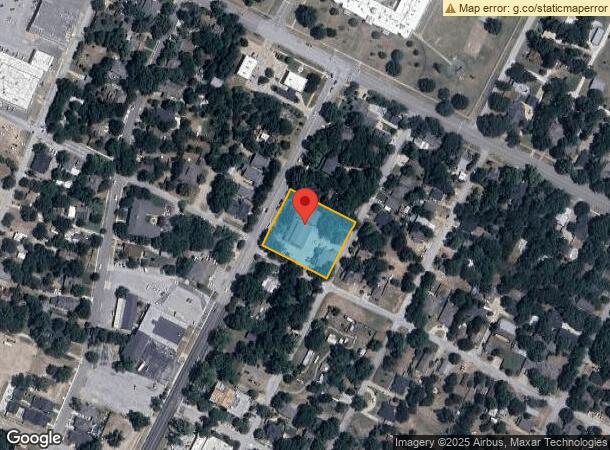  500 N College St, Waxahachie, TX Parcel Map