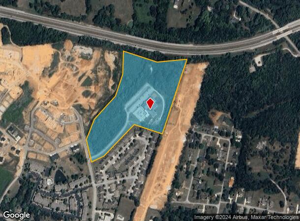  1446 Oak Springs Dr, Columbia, TN Parcel Map