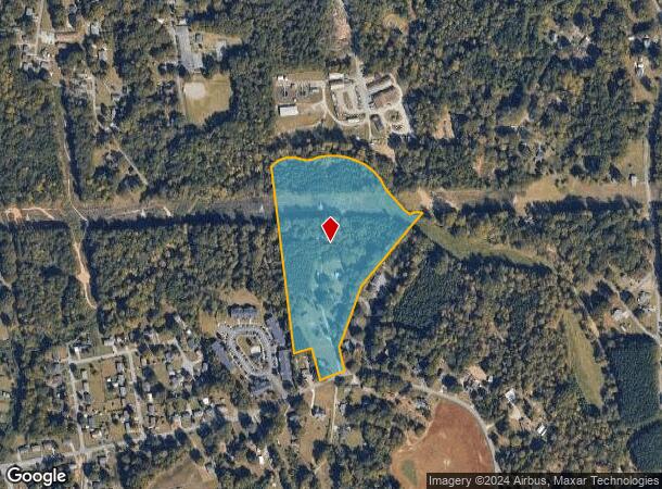  606 Robinson Clemmer Rd, Dallas, NC Parcel Map