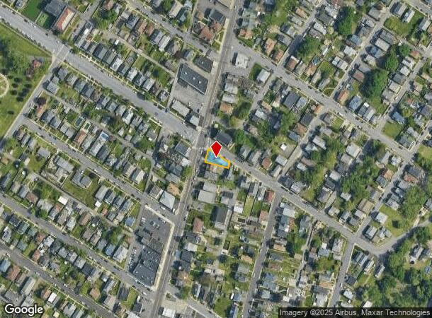  1101 S Main Ave, Scranton, PA Parcel Map