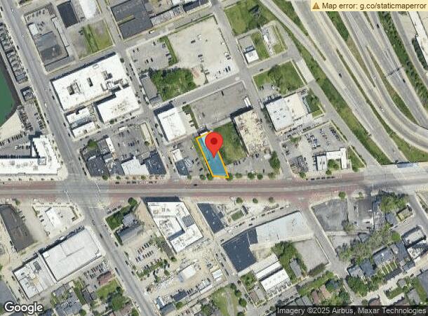  1350 Michigan Ave, Detroit, MI Parcel Map