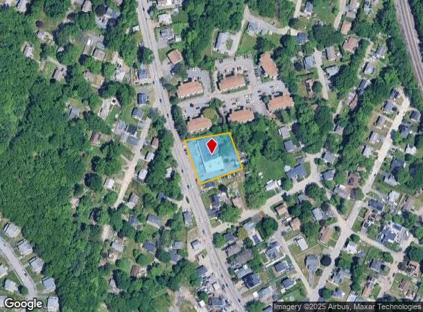  1217 Grafton St, Worcester, MA Parcel Map