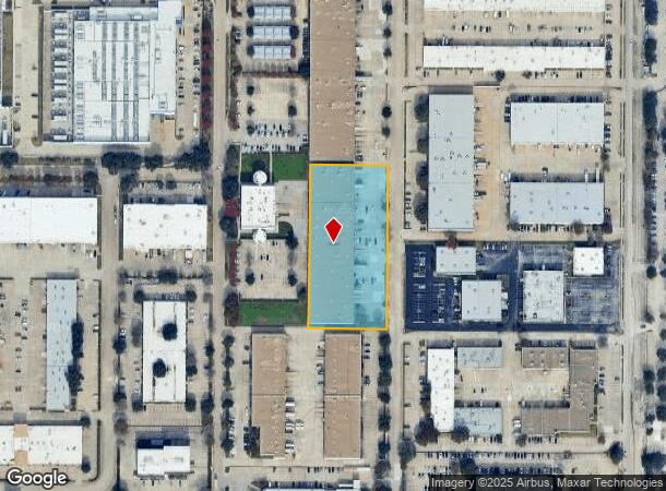 1301 Exchange Dr, Richardson, TX Parcel Map