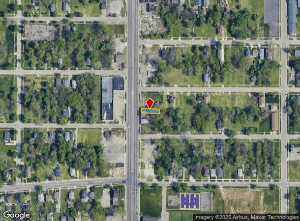 3614 N Saginaw St, Flint, MI Parcel Map