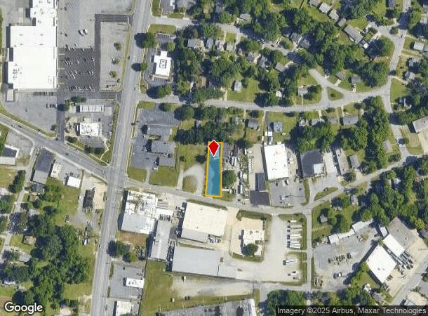 338 Burton Ave, High Point, NC Parcel Map