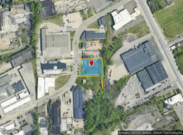  369 Midland St, Highland Park, MI Parcel Map