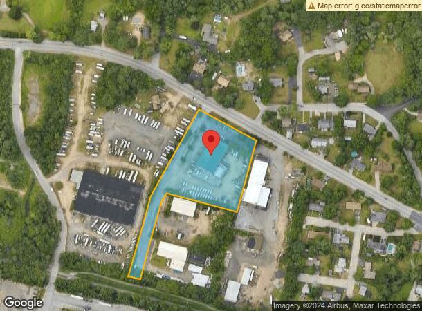  1610 Flat River Rd, Coventry, RI Parcel Map