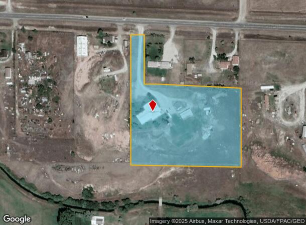 128 Us Highway 12 Ln E, Townsend, MT Parcel Map