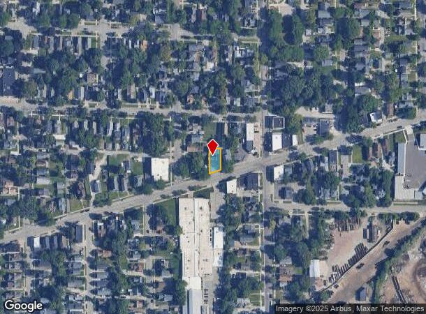  819 Butterworth St Sw, Grand Rapids, MI Parcel Map