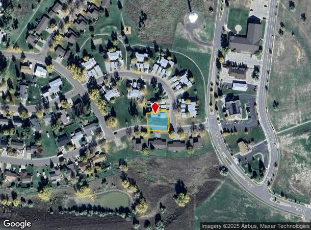 6700 Hollister Dr, Colstrip, MT Parcel Map